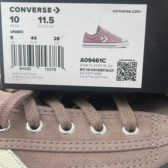 Converse Men’s Mauve Low-Top Sneakers A09461C
STAR PLAYER 76 OX
BITE THE DUST/EG - Picture 13 of 16